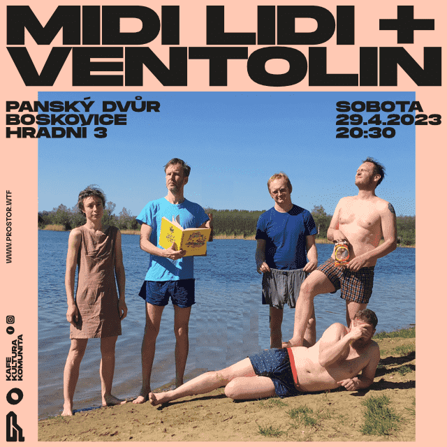 Midi Lidi a Ventolin v Boskovicích!