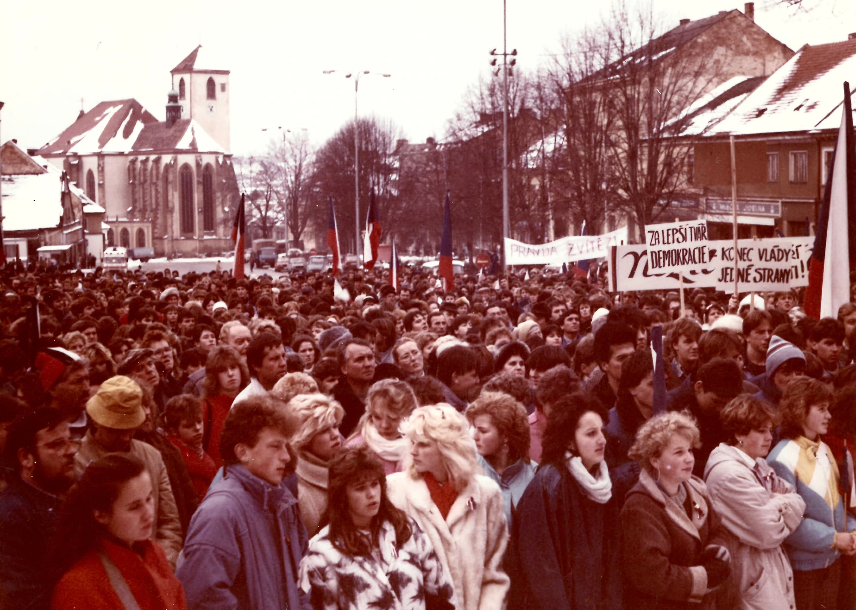Sametová revoluce v Boskovicích