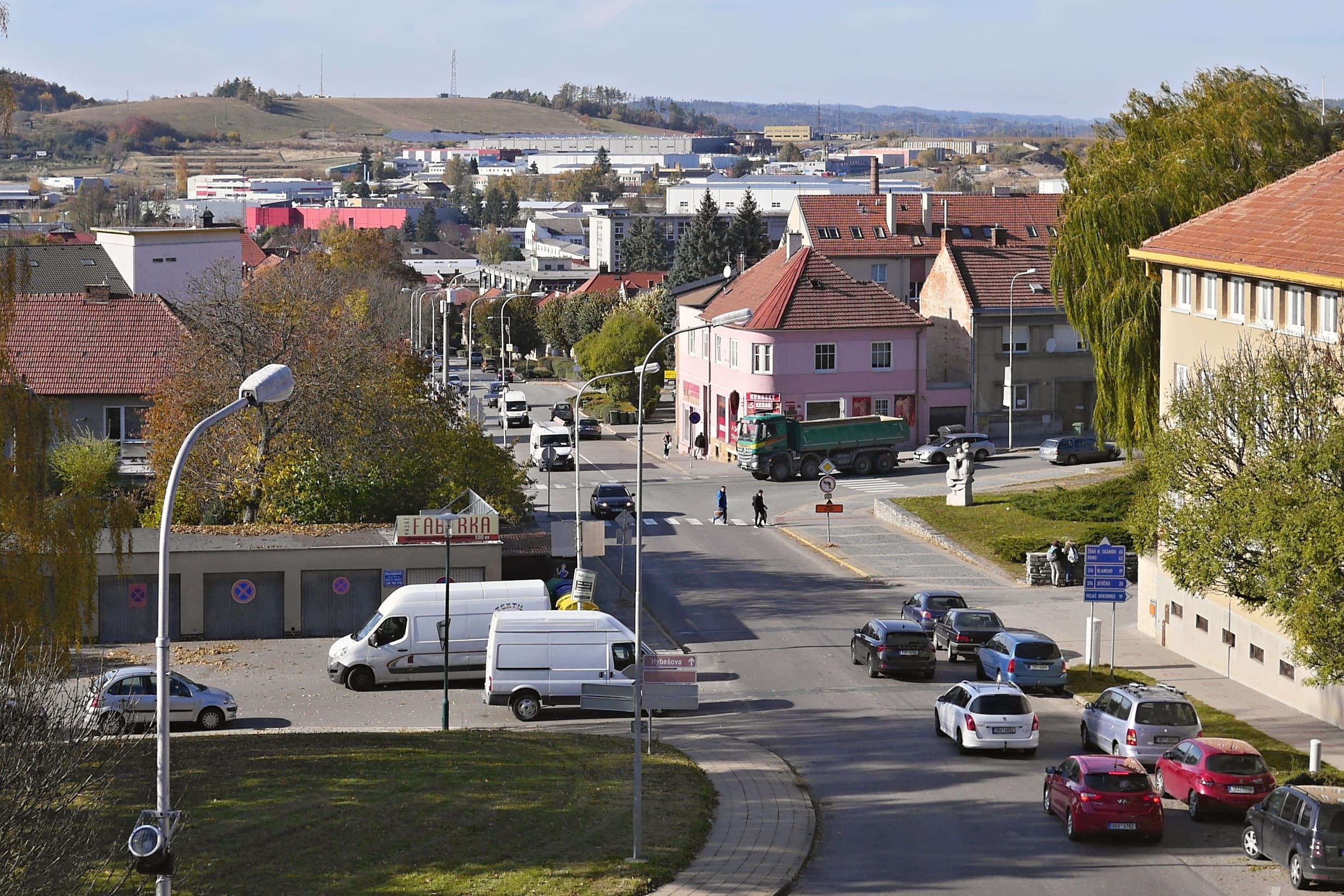 Křižovatka u pošty