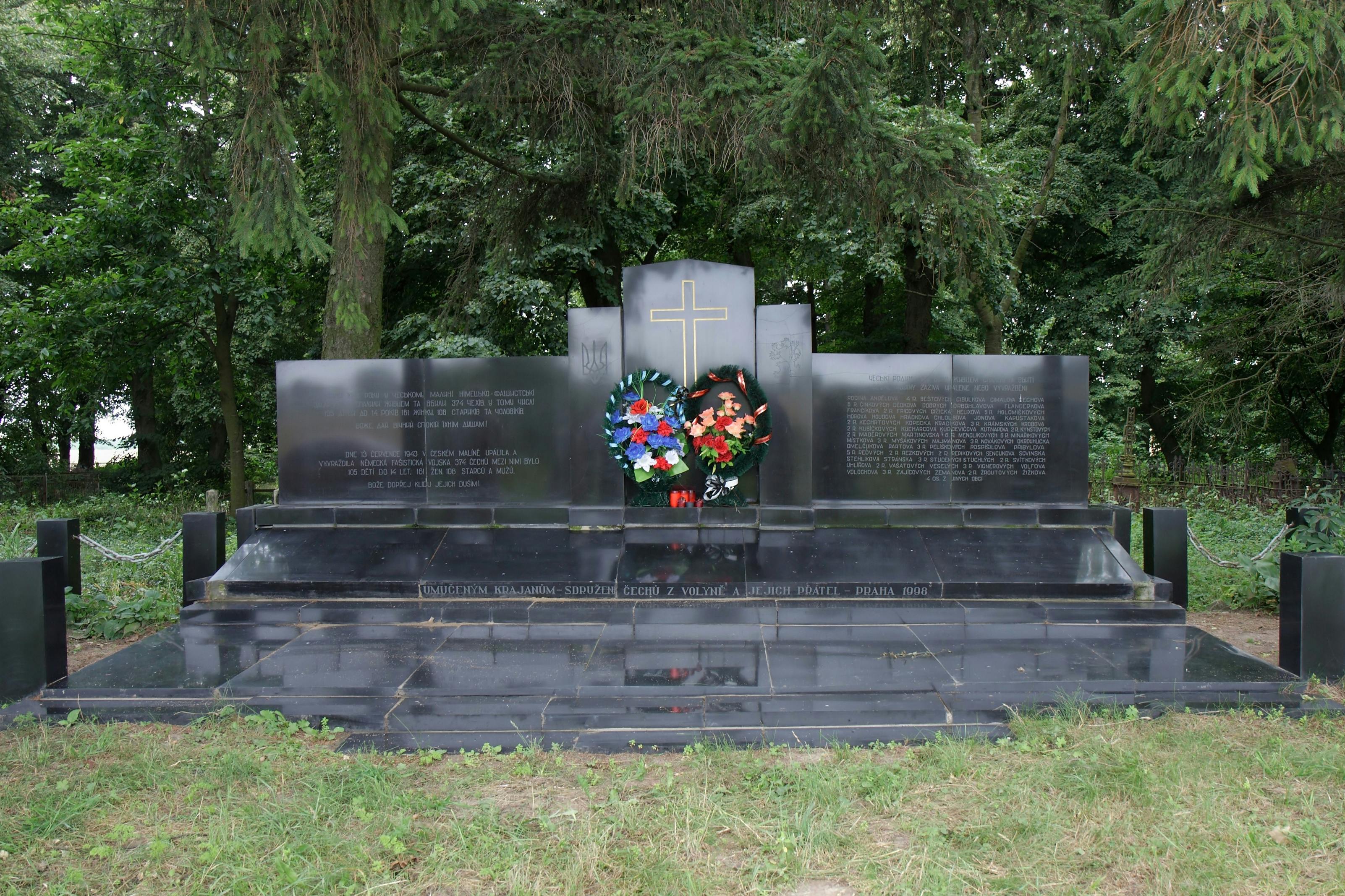 Pomník v Novém Malíně